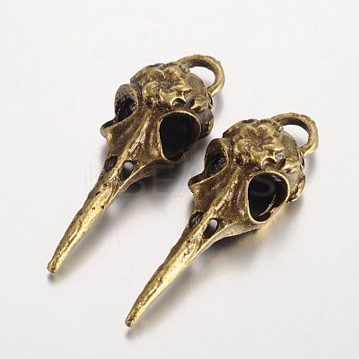 Tibetan Style Alloy Pendants PALLOY-K110-27AB-NR-1