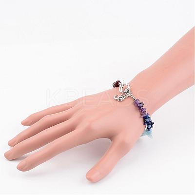 Chakra Jewelry BJEW-JB02340-01-1