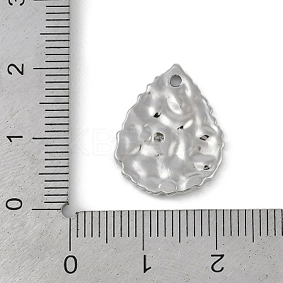 Brass Micro Pave Clear Cubic Zirconia Pendants KK-Z075-13P-1