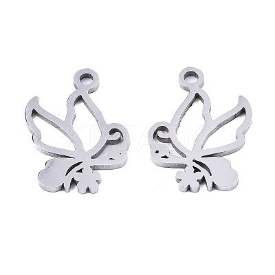 Non-Tarnish 201 Stainless Steel Charms LS-STAS-T044-199P-1