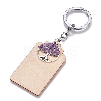 Wood Keychain KEYC-JKC00186-M-1