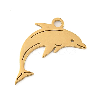 Ion Plating(IP) 304 Stainless Steel Pendants STAS-B056-10G-02-1
