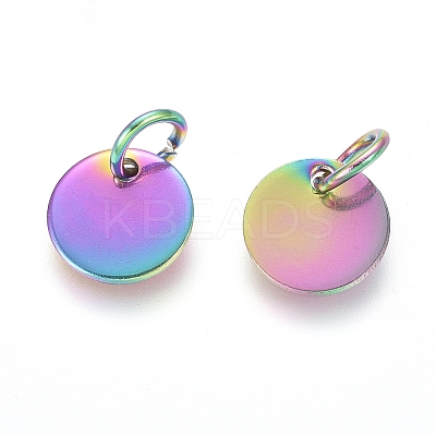 Ion Plating(IP) 304 Stainless Steel Charms LS-STAS-I124-01C-M-1