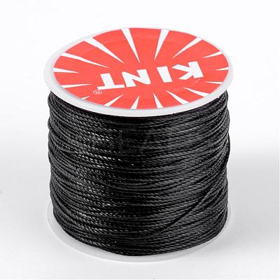 Round Waxed Polyester Cords YC-K002-0.5mm-20-1