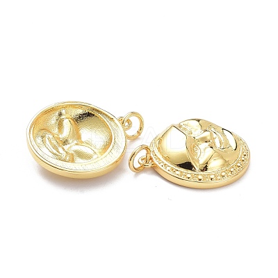 Brass Charms KK-L188-74G-1