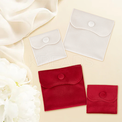 12Pcs 12 Styles Velvet Jewelry Pouches ABAG-AN0001-03-1