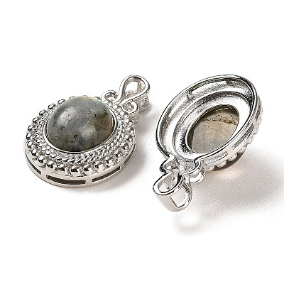 Natural Mixed Stone Pendants G-G004-01-1