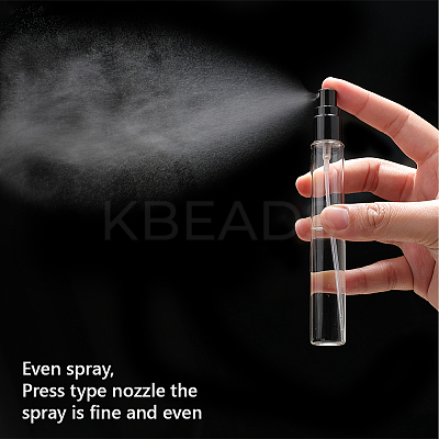6Pcs Empty Portable Glass Spray Bottles CON-DJ0001-06A-1
