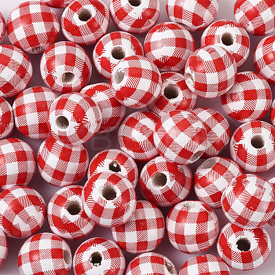 Natural Wooden Beads LS-WOOD-TAC0010-05E-1