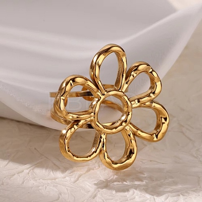 304 Stainless Steel Cuff Rings RJEW-S621-02B-G-1