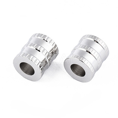 Non-Tarnish 316 Surgical Stainless Steel Beads STAS-N097-064P-1