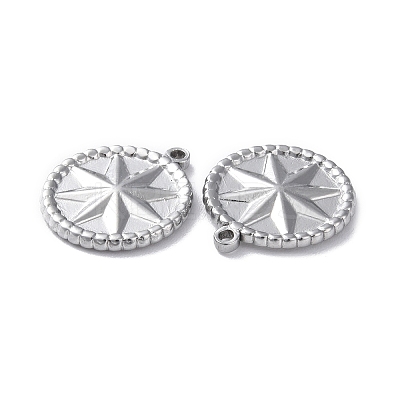 Non-Tarnish 304 Stainless Steel Pendants STAS-P324-03P-1