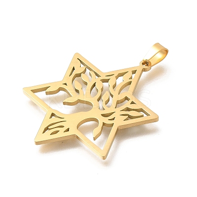 304 Stainless Steel Pendants STAS-S144-16G-B-1