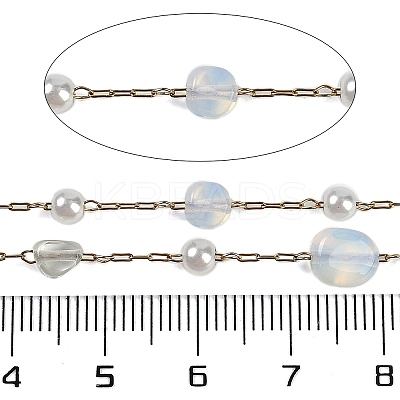 Ion Plating(IP) 304 Stainless Steel Paperclip Chains CHS-D037-01I-1
