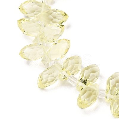 Crystal Glass Beads Strands GLAA-D033-37-1