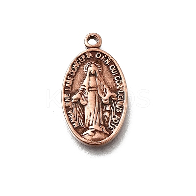 Brass Pendants KK-G525-19R-1