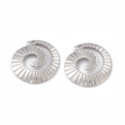 Non-Tarnish 304 Stainless Steel Pendants STAS-B031-07P-1