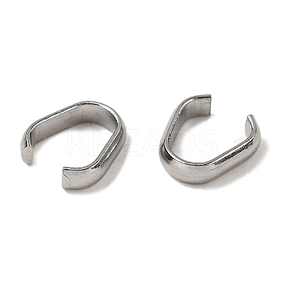 Tarnish Resistant 201 Stainless Steel Quick Link Connectors STAS-P223-02P-04-1