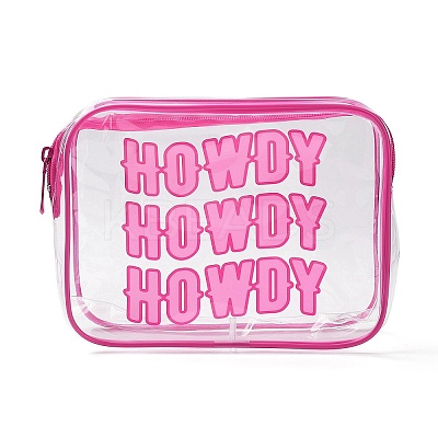Transparent PVC Cosmetic Pouches ABAG-D008-02F-1
