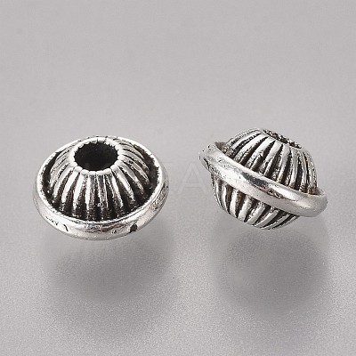 Tibetan Style Alloy Spacer Beads LF8340Y-1