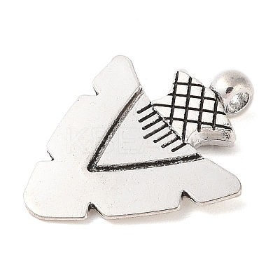 Tibetan Style Alloy Pendants FIND-C060-057A-AS-1