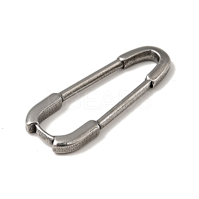 Non-Tarnish 304 Stainless Steel Linking Rings X-STAS-G278-06P-1