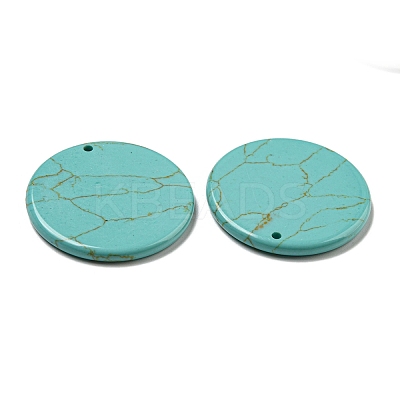 Synthetic Turquoise Pendants G-B071-01E-1