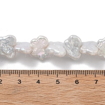 Natural Baroque Keshi Pearl Beads Strands PEAR-P064-15A-01A-1
