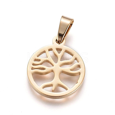 304 Stainless Steel Pendants STAS-I130-20G-1