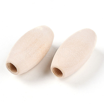 Unfinished Wood Beads WOOD-S650-85-01-LF-1