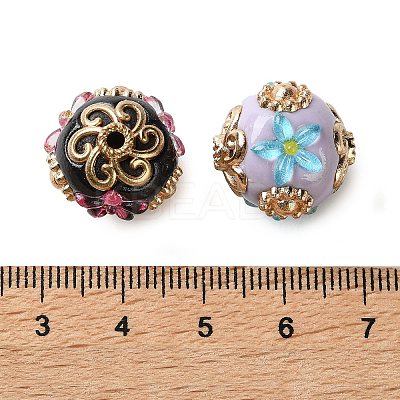 Handmade Polymer Clay Indonesia Beads IPDL-H001-09KCG-1