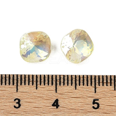 Pointed Back Glass Rhinestone Cabochons GGLA-S003-03B-1