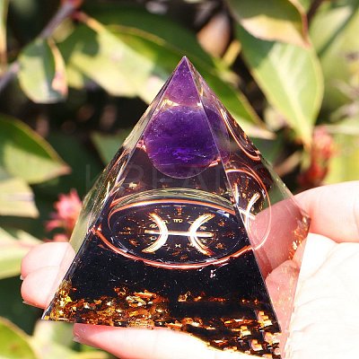 Orgonite Pyramid Resin Energy Generators PW-WG63740-12-1