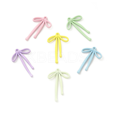 Rack Plating Alloy Pendants FIND-C018-45-1