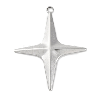 Anti-Tarnish 304 Stainless Steel Pendants STAS-D194-07P-1