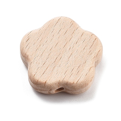Natural Beech Wooden Baby Teething Toys WOOD-D275-01B-1