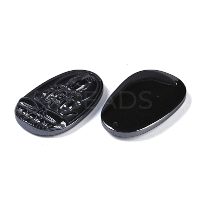 Synthetic Non-Magnetic Hematite Pendants G-E618-01-1