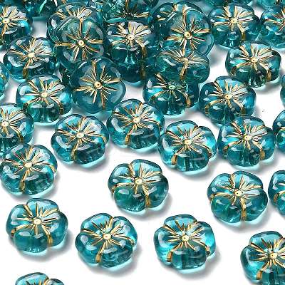 Transparent Acrylic Beads X-MACR-K359-41D-1