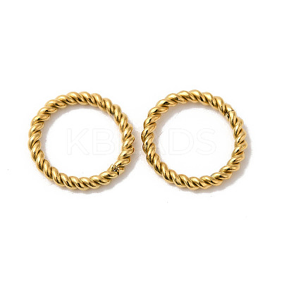 Manual Polishing 304 Stainless Steel Link Rings STAS-P335-17C-G-1