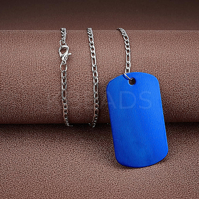 30Pcs Aluminum Pendants ALUM-BC0001-67-1