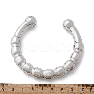 304 Stainless Steel Cuff Bangles BJEW-S161-01S-1