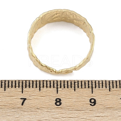 304 Stainless Steel Cuff Rings RJEW-D332-02G-1