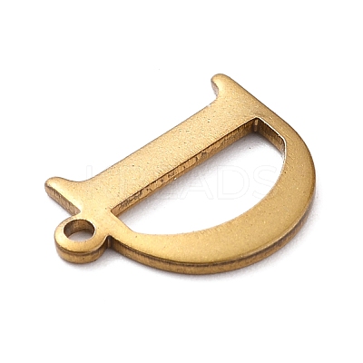 PVD Vacuum Plating  304 Stainless Steel Charms STAS-H112-D-AB-1