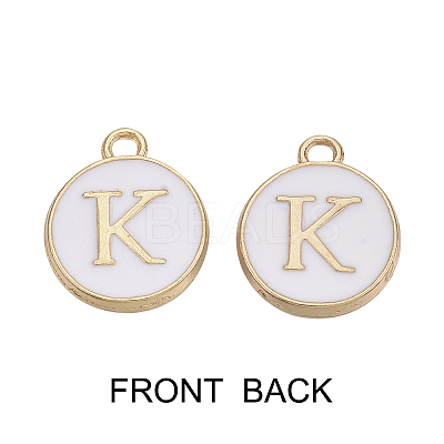 Golden Plated Alloy Charms ENAM-SZ0001-25A-K-1