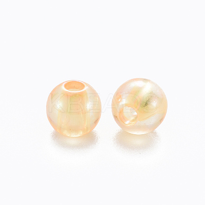 Transparent Acrylic Beads X-MACR-S370-B6mm-719-1
