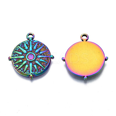 Ion Plating(IP) 304 Stainless Steel Pendants STAS-S119-123-1