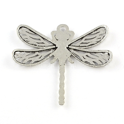 Tibetan Style Zinc Alloy Pendant Rhinestone & Tray Settings LS-TIBEP-R334-066AS-RS-1