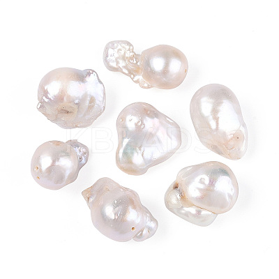 Natural Cultured Freshwater Baroque Style Keshi Pearl Beads LS-PEAR-N012-J21-02-1