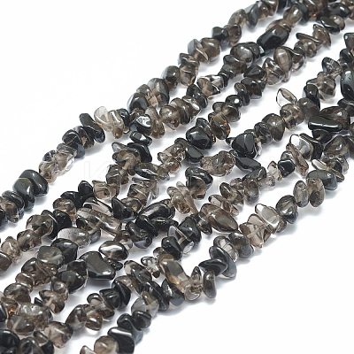 Natural Ice Obsidian Beads Strands G-D466-01-1