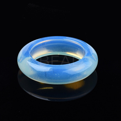 Opalite Plain Band Ring G-N0326-99F-1